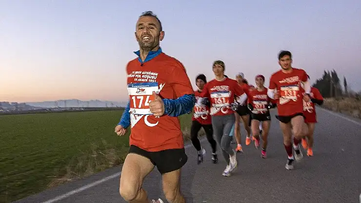 Devrim şehidi Kubilay için 10 kilometrelik koşu