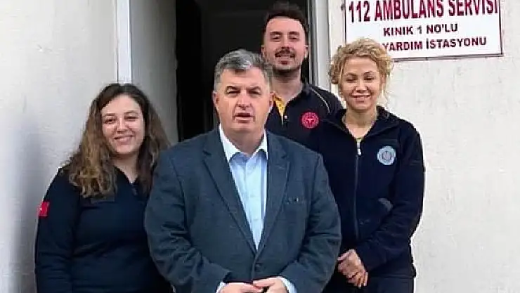 Doktor Başkan Meslektaşlarının Yanında