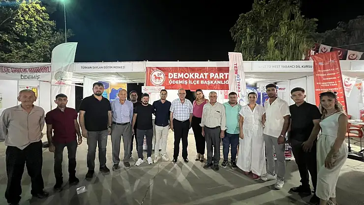 DP'li Altıntaş, Ödemiş Milli Fuarı'nda Üreticilerle Buluştu