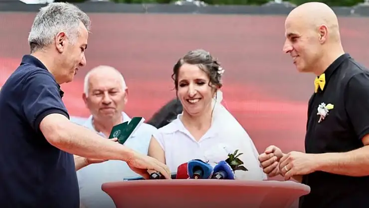 Efeler Yolu Ultra Trail'de Sürpriz Nikah