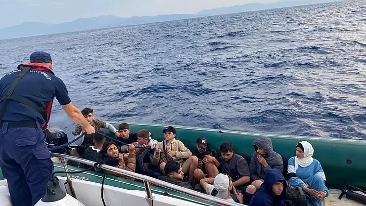Ege açıklarında yakalanan 129 göçmenin 71’i İzmir’den!