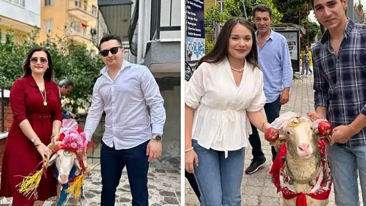 Ege'de Değişmeyen Bayram Geleneği: Kurbanlık Gelin Koçu
