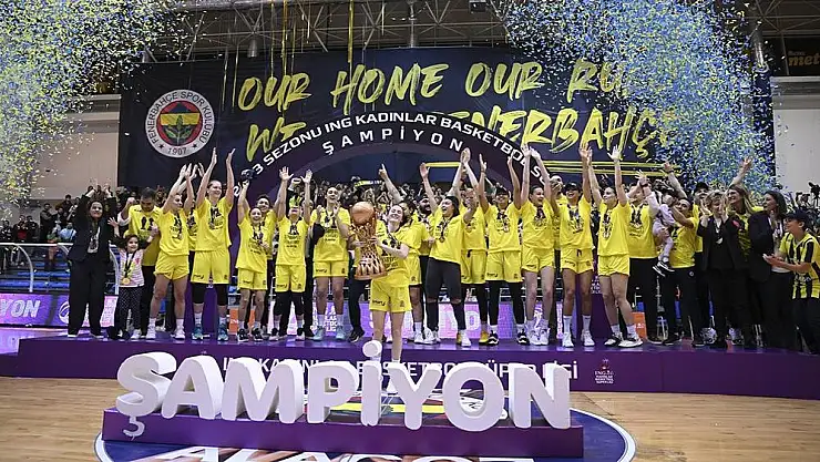 Fenerbahçe Alagöz Holding Türkiye şampiyonu!