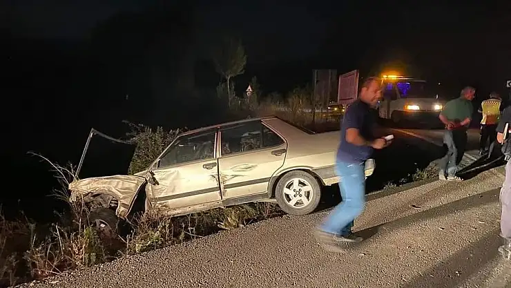 Gediz’de korkunç kaza…