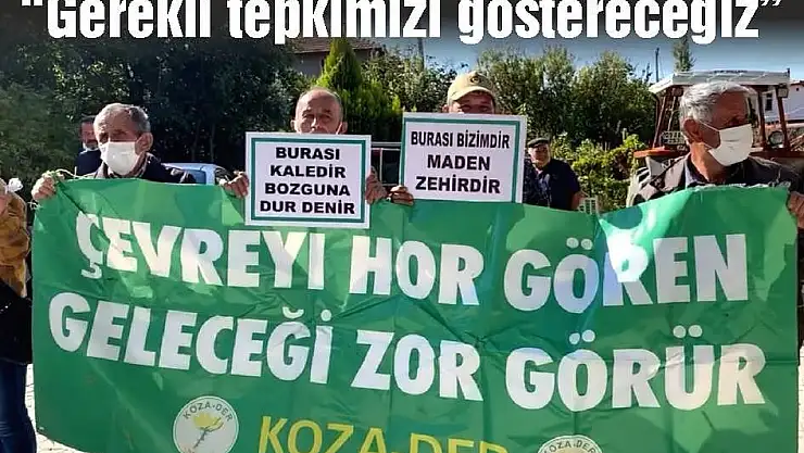 'Gerekli tepkimizi göstereceğiz'