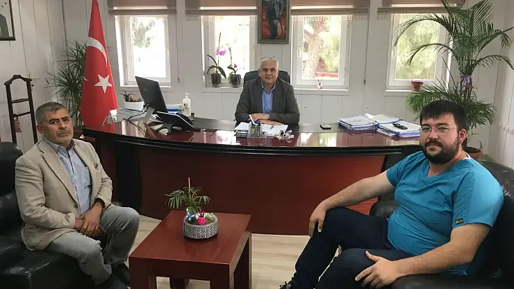 Gereli Kooperatifi'nden Kaymakam Fatih Aksoy'a Ziyaret