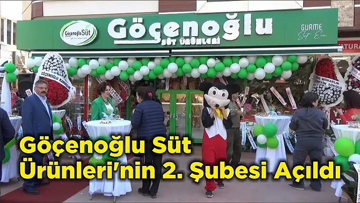 Göçenoğlu süt açılış 1