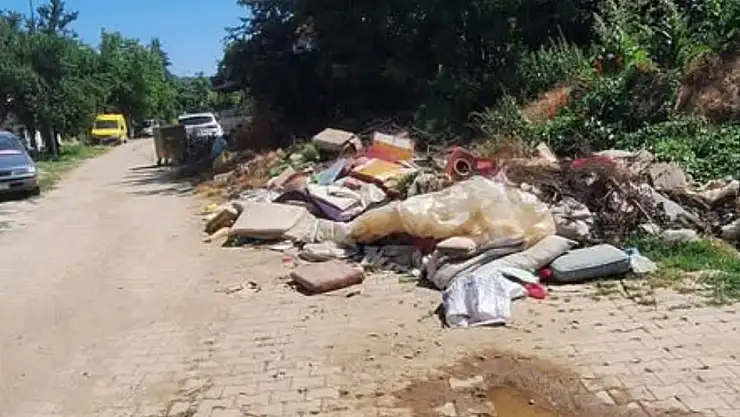 Gölcük Yaylalı Sokağı'nda Çöp Sorunu