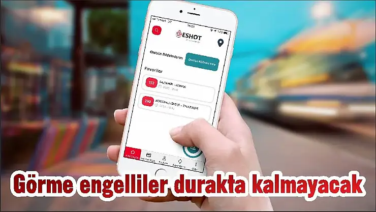 Görme engelliler durakta kalmayacak