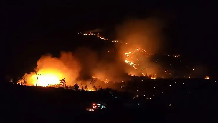 Hatay’daki orman yangını 3. gününe giriyor