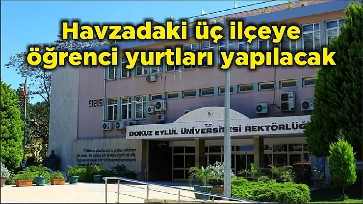 Havzadaki üç ilçeye öğrenci yurtları yapılacak