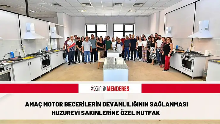 Huzurevi sakinlerine özel mutfak