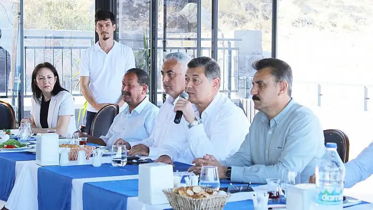 İnşaat sektörü temsilcileri, Dikili’de toplandı