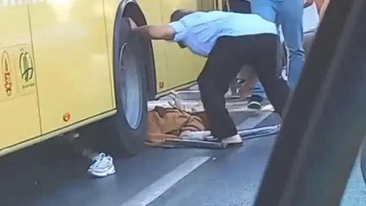 İstanbul Fatih'te dehşet kaza: 4 buçuk aylık hamileydi