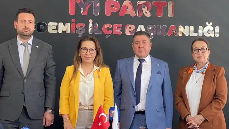 İYİ Parti İzmir İl Başkanı Ülkü Doğan'dan Ödemiş'e Ziyaret