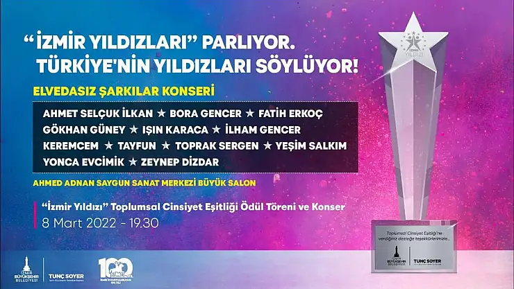 İzmir 8 Mart'a hazır