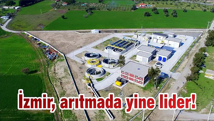 İzmir, arıtmada yine lider!