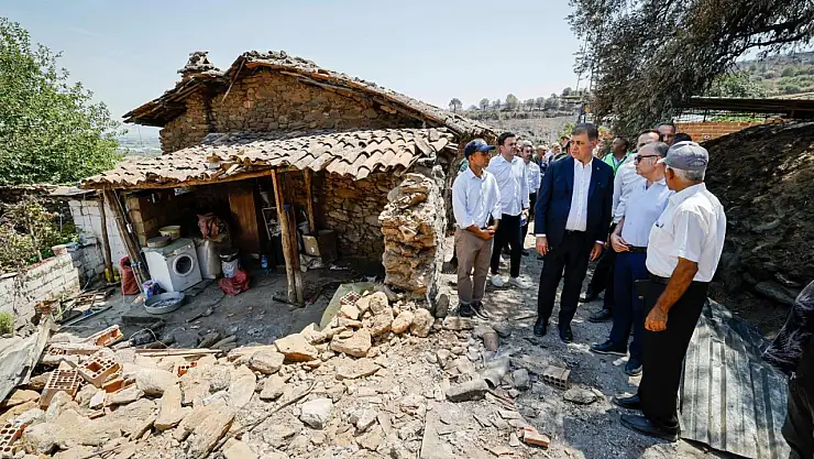 İZMİR BÜYÜKŞEHİR'DEN YANGIN MAĞDURLARINA CAN SUYU: SU FATURALARI SİLİNDİ