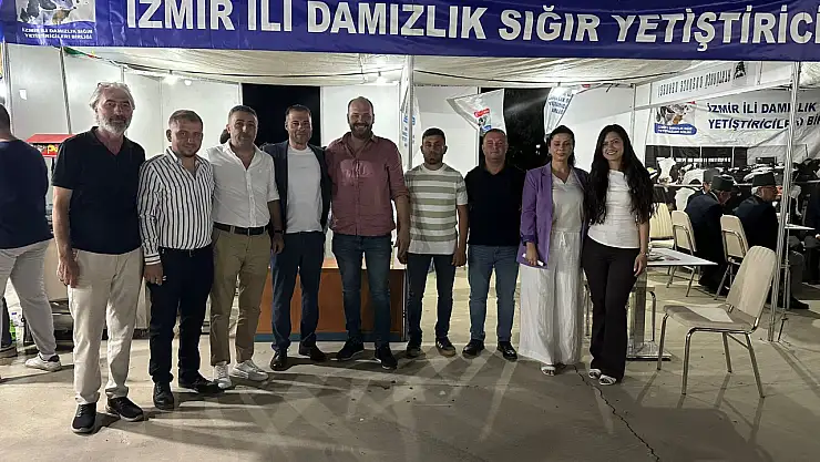 İzmir Damızlık Sığır Yetiştiricileri Birliği Ödemiş Milli Fuarı'nda Üreticilerle Buluştu
