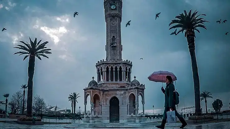 İzmir Hafta Sonuna Yağmurla Girecek