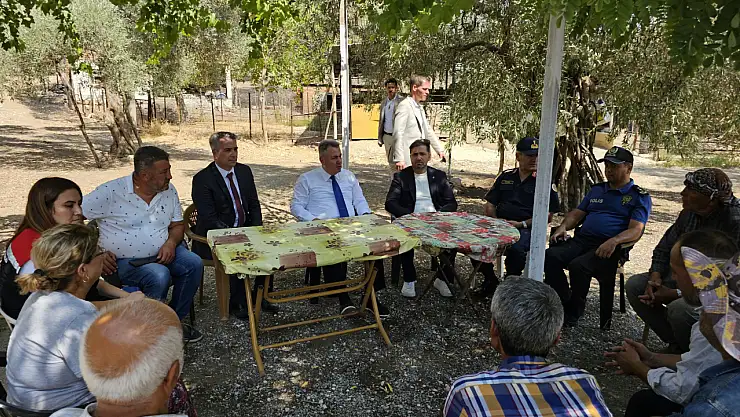  İzmir Valisi Süleyman Elban'dan Tire'ye destek ziyareti