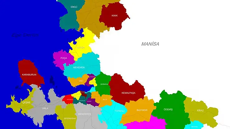 İzmir'de kaç ilçe var?