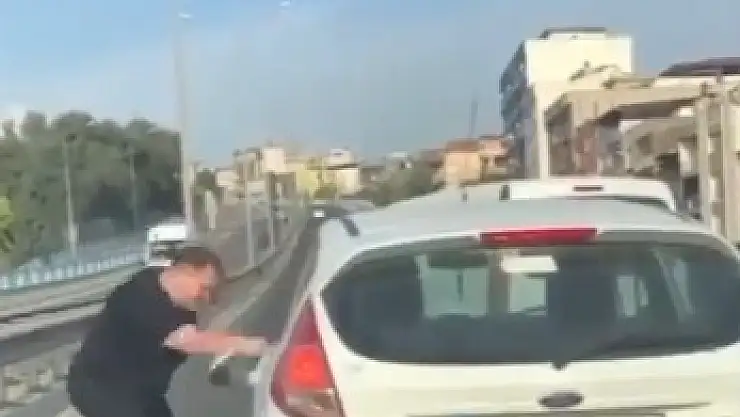 İZMİR’DE MAGANDA TERÖRÜ