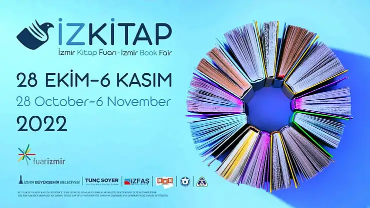 İzmir'in yeni kitap fuarı İZKİTAP 28 Ekim'de açılıyor