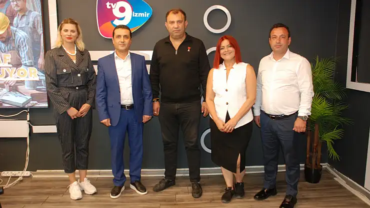İZMOD Başkan Adayı Zafer Koç'tan TV9 İzmir'e Nezaket Ziyareti
