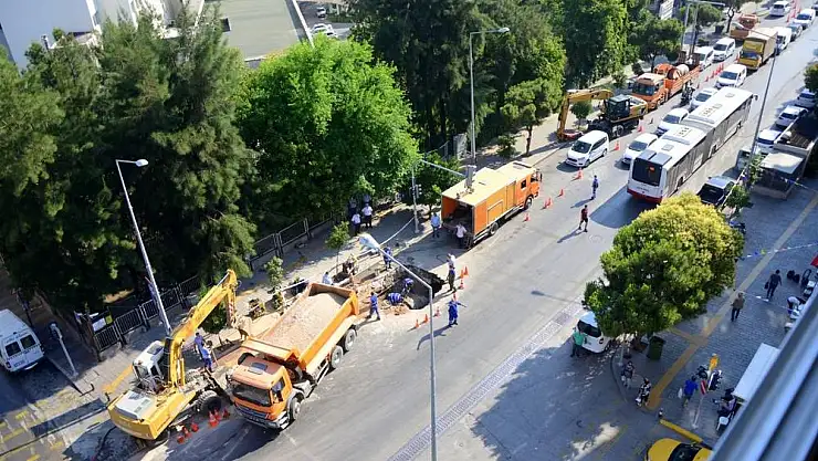 İZSU ekipleri bayramda da mesaide