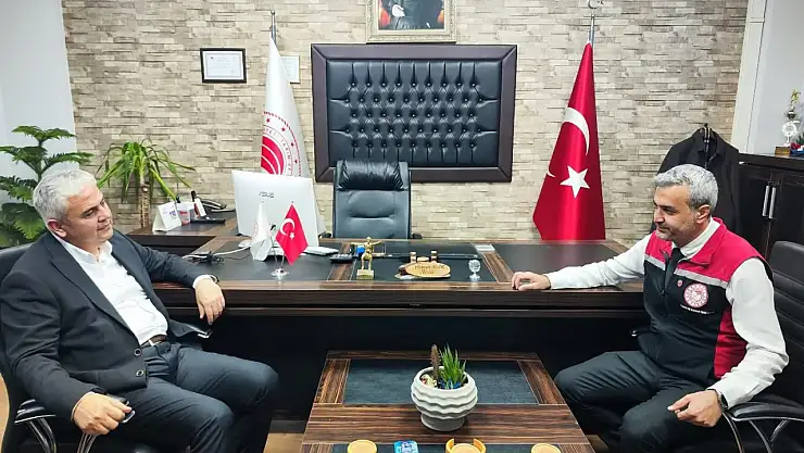 Kaymakam Aksoy'dan Ödemiş İlçe Tarım ve Orman Müdürlüğüne Ziyaret