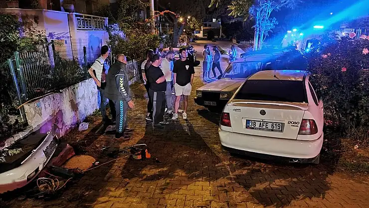 Kazada yaralanan arkadaşını bırakıp kaçtı!