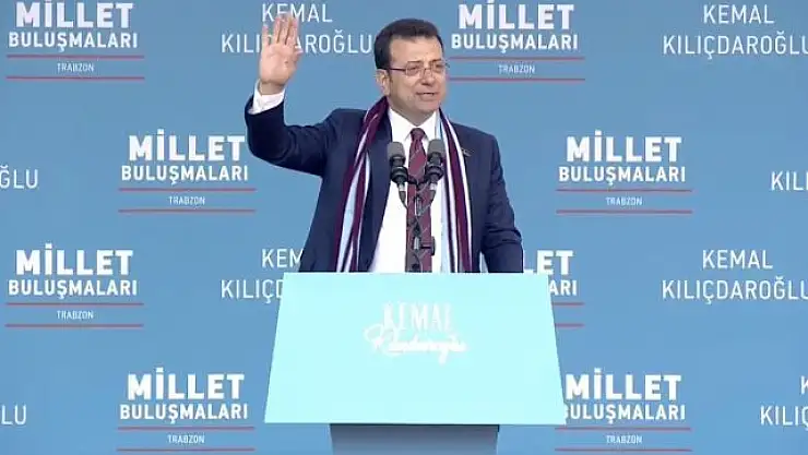 Kılıçdaroğlu ve İmamoğlu Trabzon’da