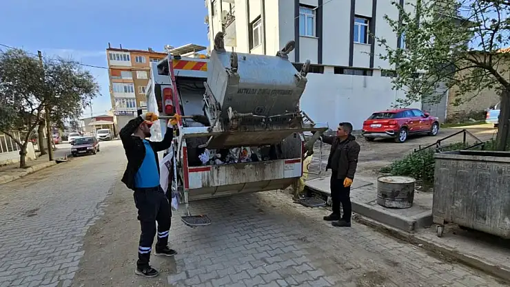 Kiraz Belediyesi Temizlik Çalışmalarını Aralıksız Sürdürüyor