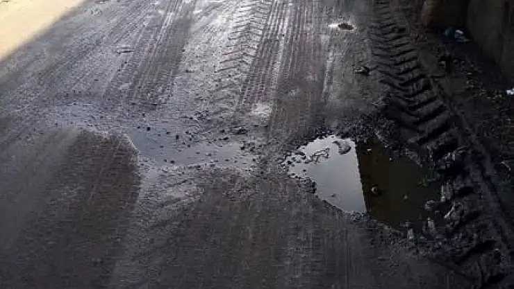 Kiraz'da Kırköy Sokak Sakinlerinden Yol Talebi