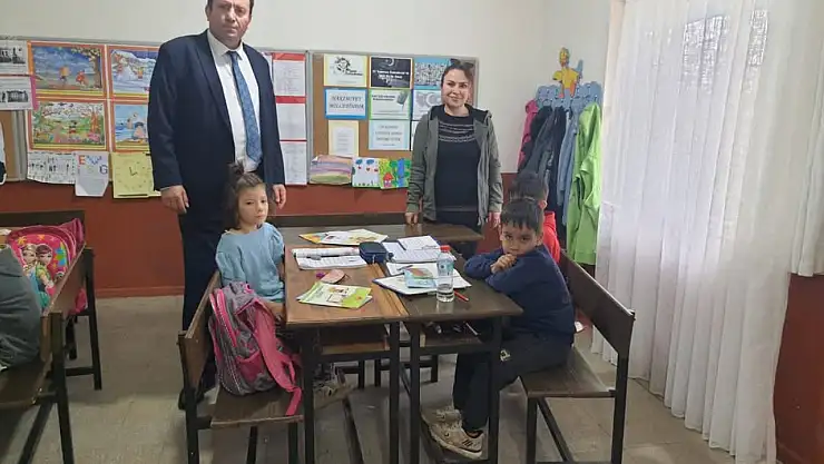 Kiraz İlçe Milli Eğitim Müdürlüğü'nden Yeniköy İlkokulu'na Ziyaret