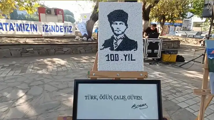 Kiraz'da Cumhuriyetin 100. Yılı Anısına Sergi