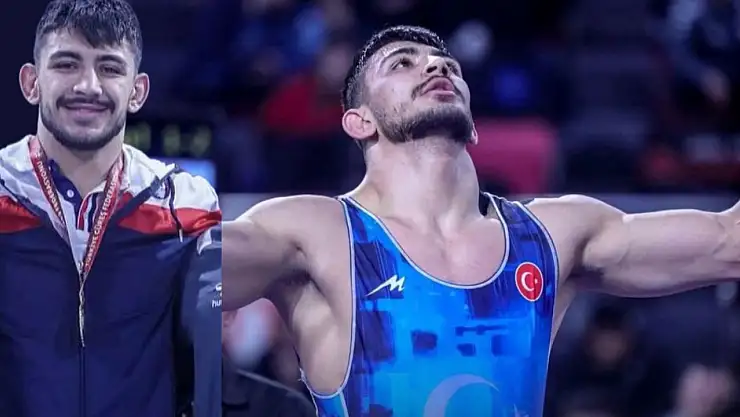 Kirazlı Güreşçi Özkan Mete'den Altın Zafer