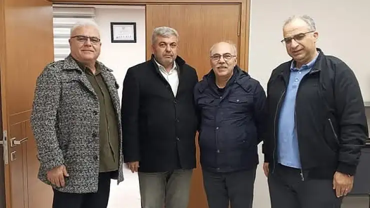 Kirazlılar Derneği'nden Başkan Nasuh Coşkun'a Anlamlı Ziyaret