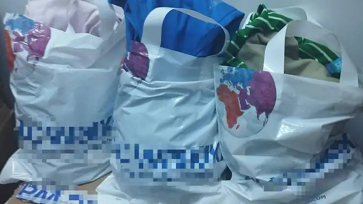 Kıyafet hırsızları yakalandı