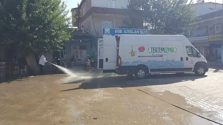 Köylerde temizlik devam ediyor