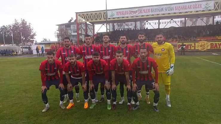 LİDER BAYINDIRSPOR, EVİNDE ÖDEMİŞSPOR'A KAYBETTİ