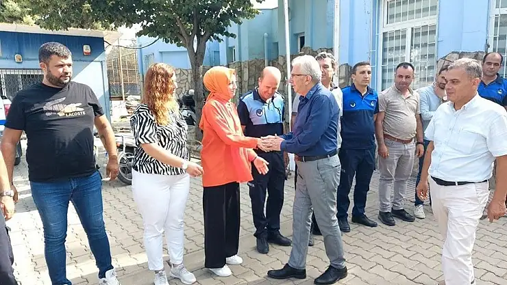 Mehmet Eriş Zabıta Haftasını Kutladı