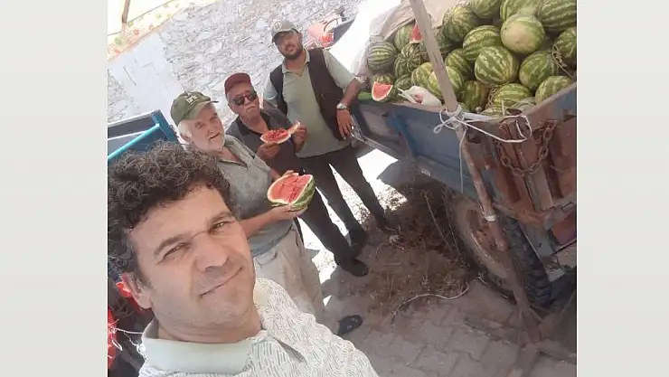 Melih Erakyol'dan Anlamlı Karpuz Hayrı: 'Tarlada Kalan Ürün Ziyan Olmasın'