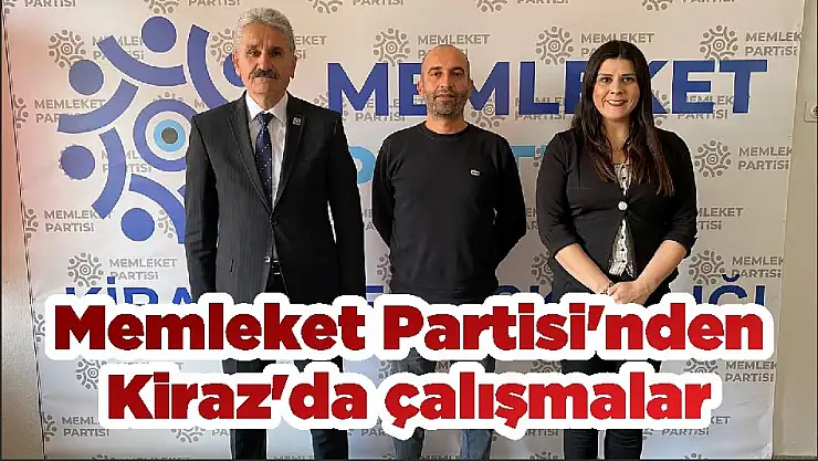 Memleket Partisi'nden Kiraz'da çalışmalar