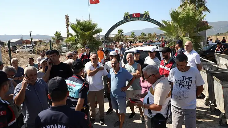 Menderes'te Hobi Bahçelerinin Yıkımı Uzatıldı