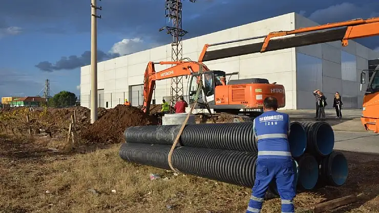 Menemen'de altyapı yatırımları sürüyor