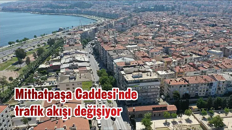 Mithatpaşa Caddesi'nde trafik akışı değişiyor