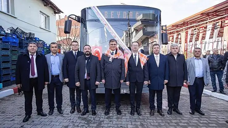 Nasuh Coşkun, Beydağ'da İZTAŞIT ve Pazar Yeri Açılışına Katıldı