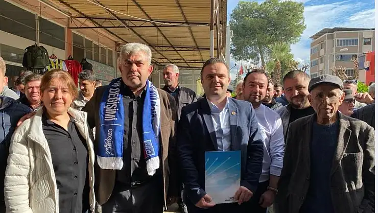Nasuh Coşkun Kiraz'da aday adayı oldu